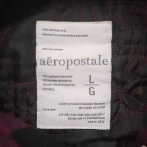 Aeropostale Quilted Puffer Vest Size L - Picture 2 of 8